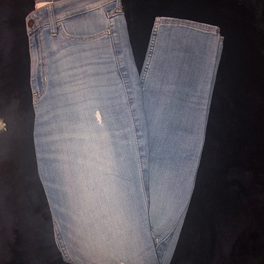 High Rise Super Skinny Hollister Jeans